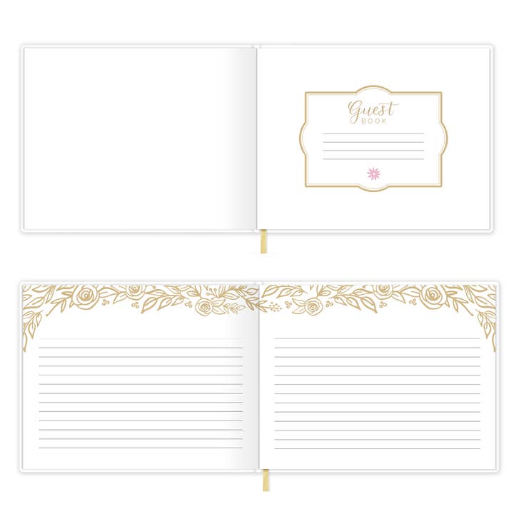 bloom daily planners - Wholesale Guest Book - Wedding Guest Books8