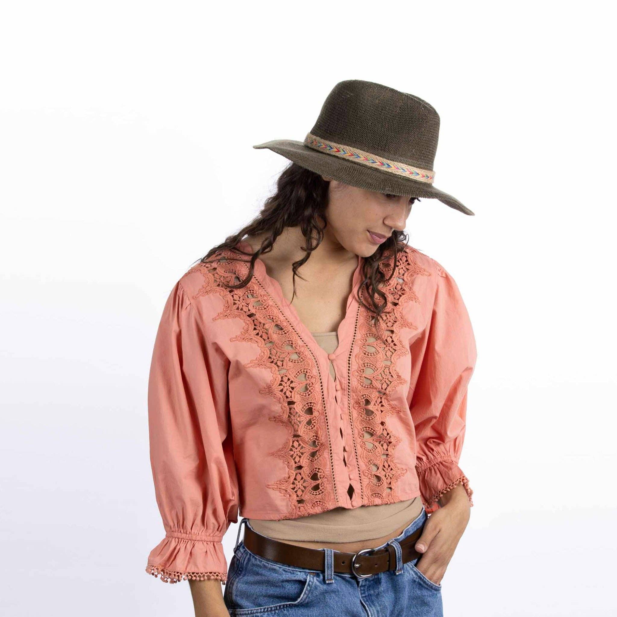 Pistil Designs - Wholesale Straw Hat - Women's - Luka Sun Hat1