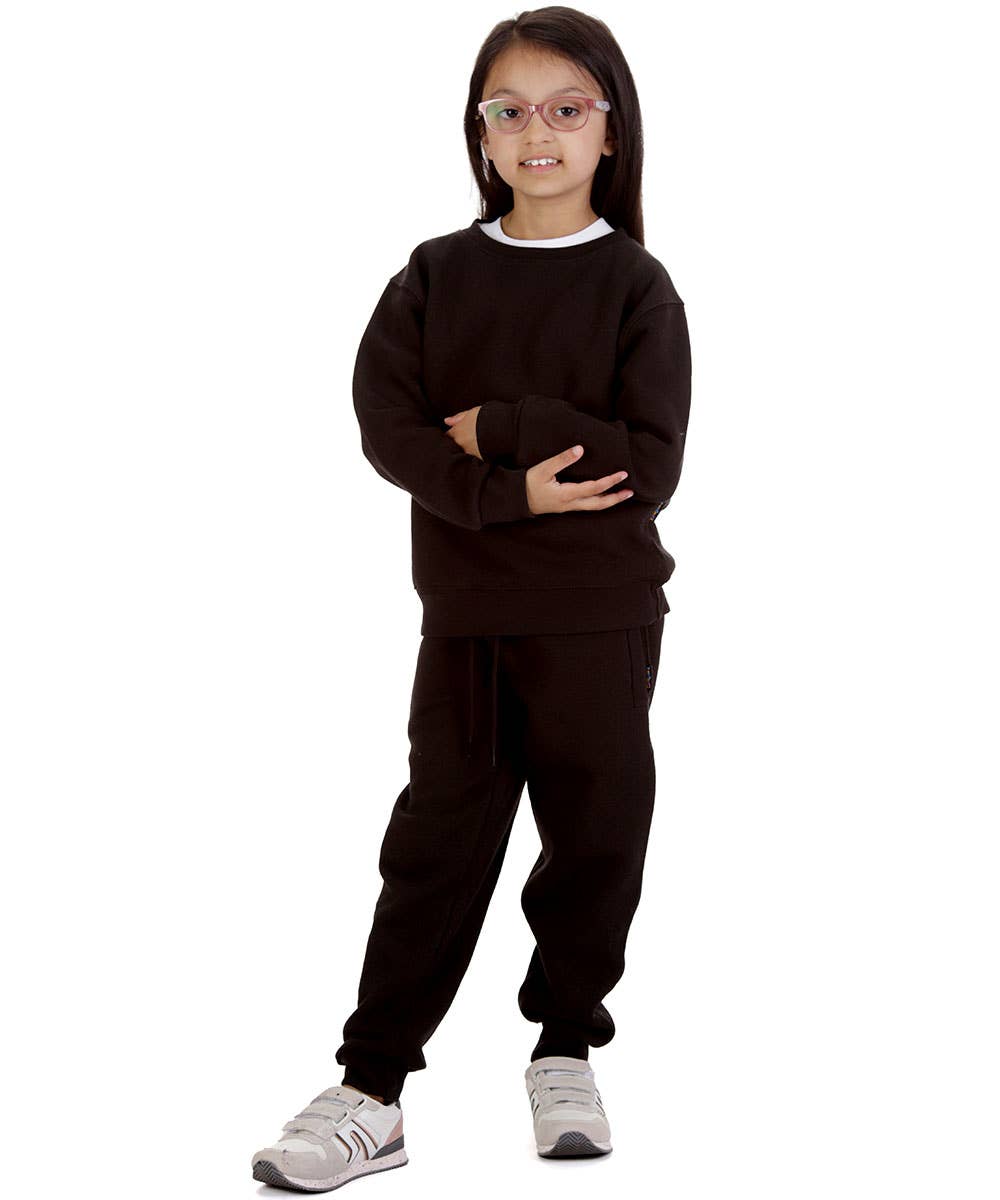 Trendy Toggs Kids Black Original Tracksuit for wholesale on Faire4