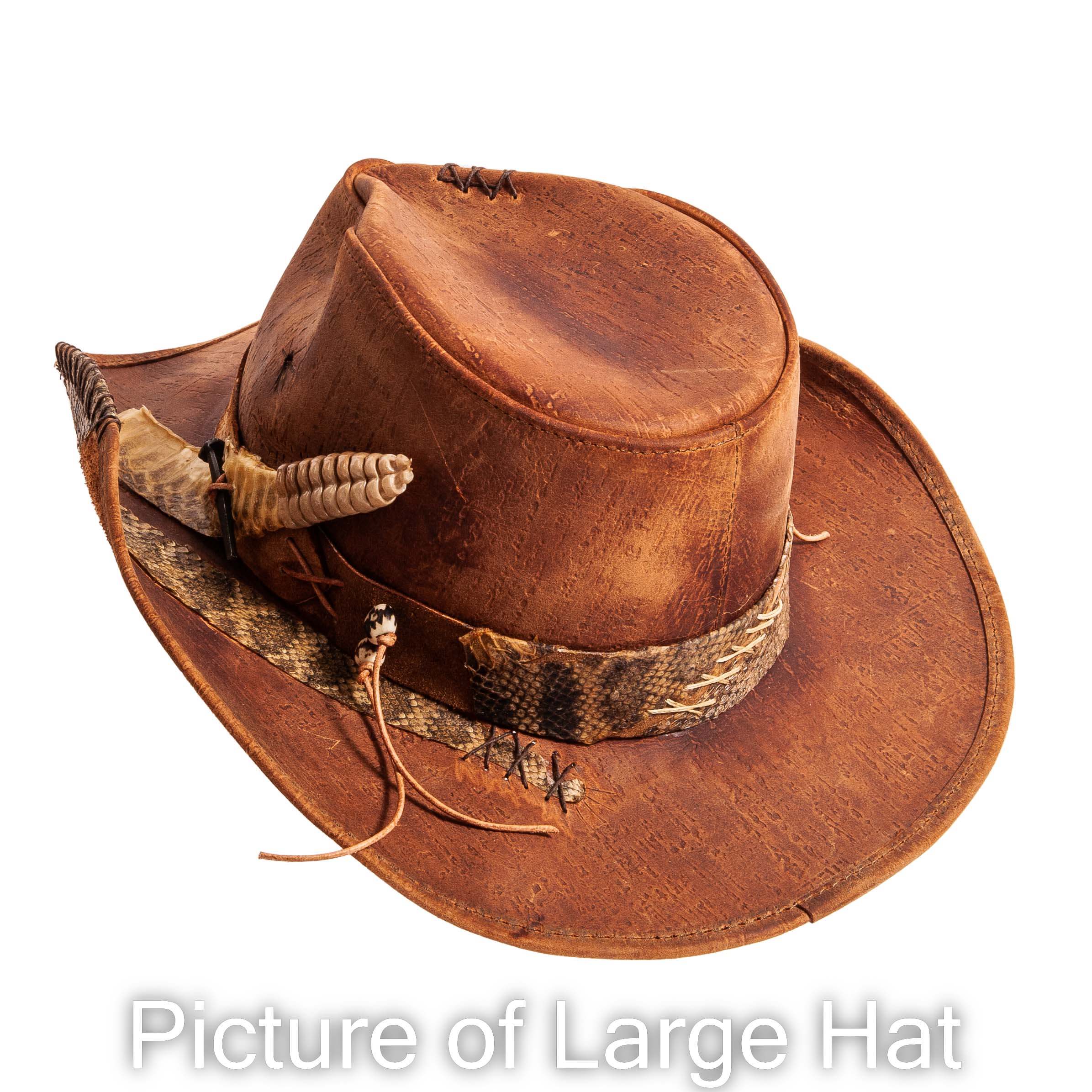 American Hat Makers – wholesale Cowboyhatt - Unisex – Äkta läder cowboyhatt Founders Edition - Stil Sidewinder9