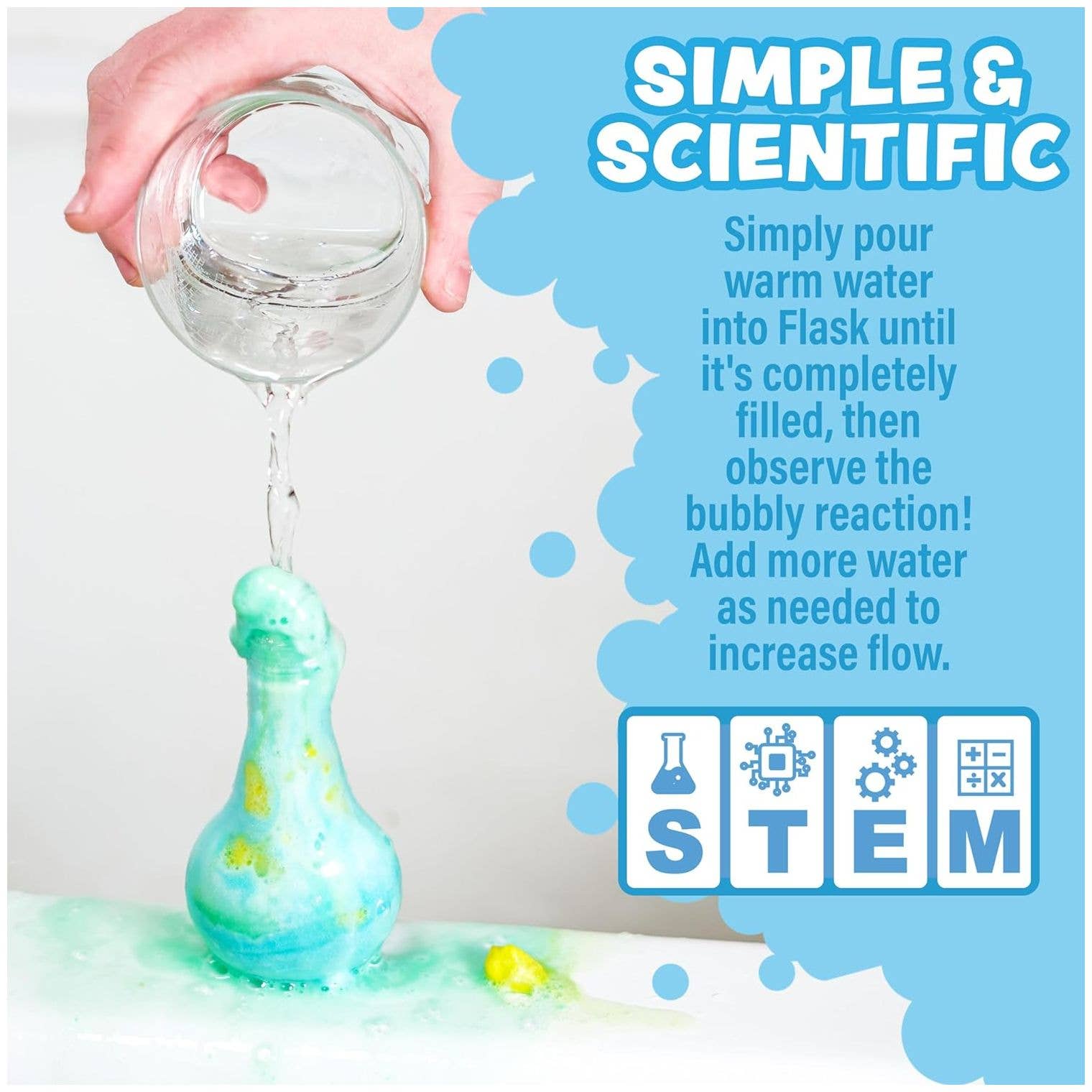 Tub Works LLC - Wholesale Bath Toy - Baby - Tub Works® Kids Bath Bomb Potion™ Bath Toy, Variety 6 Pack5