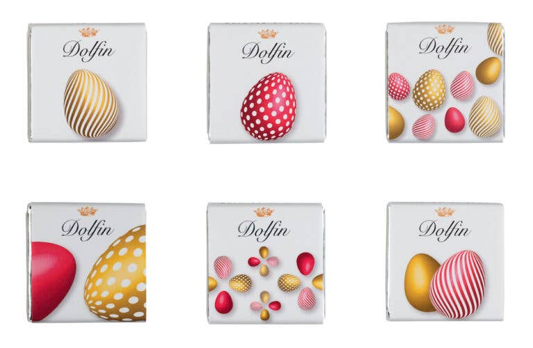Dolfin - Vendita all'ingrosso Confezioni di cioccolatini - Assortimento Neapolitani “Easter” Dolfin1