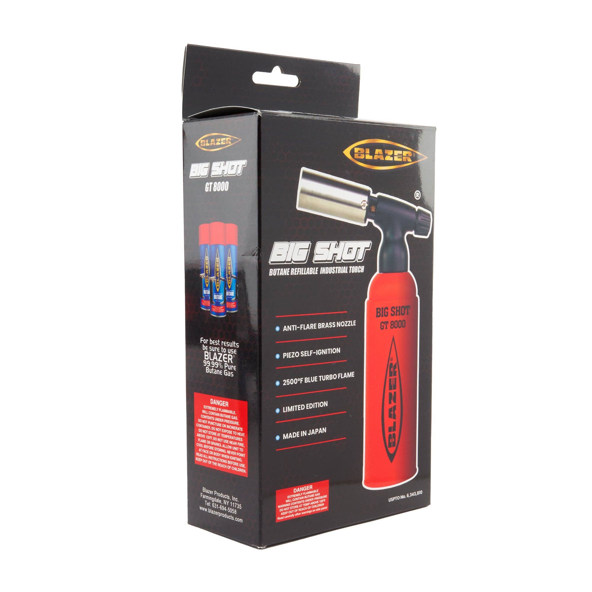 Cannatron - Wholesale Lighter - Blazer Big Shot GT-8000 Butane Torch2