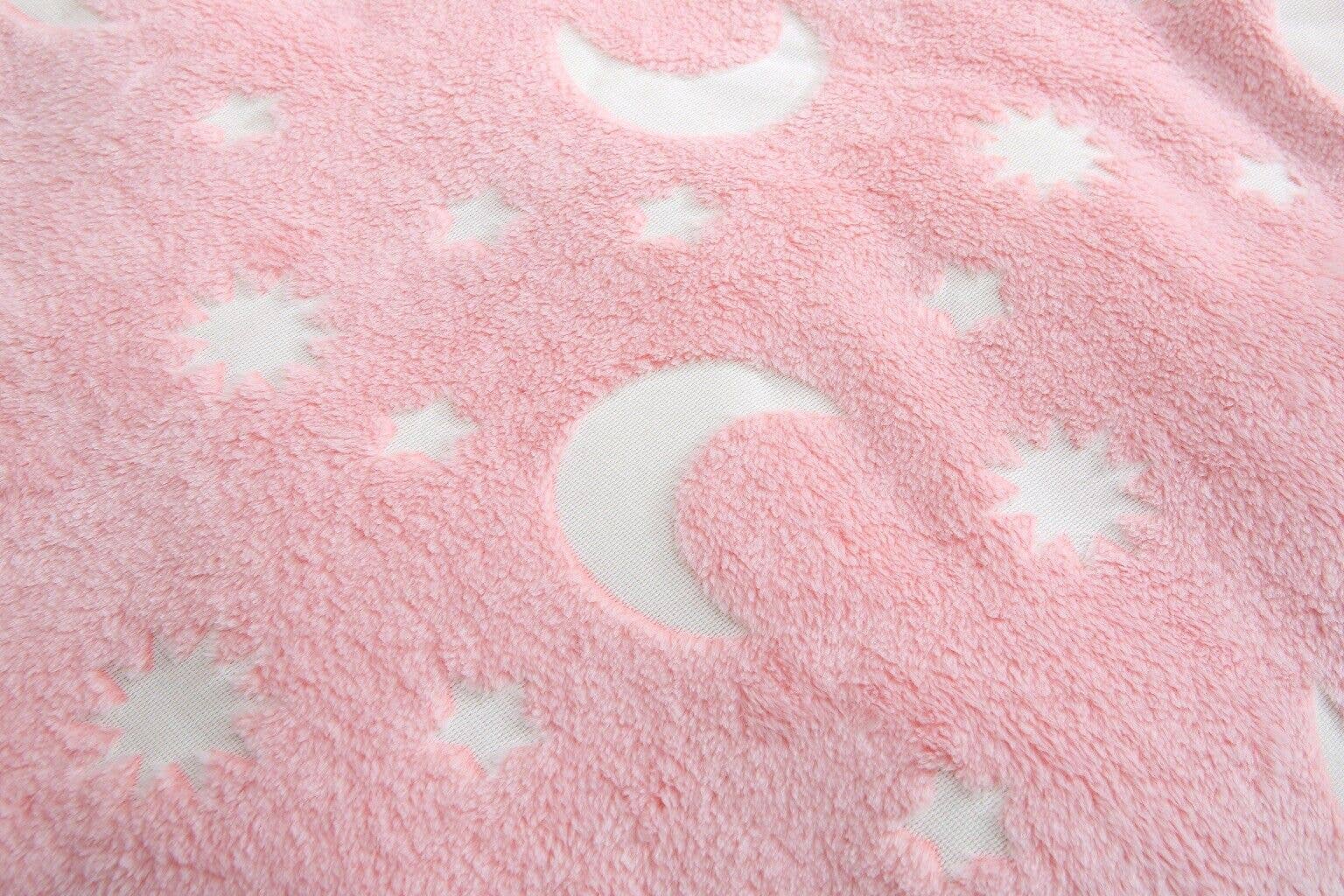 Pretty Little Bed – wholesale Throw blanket – Fleece Blanket Glow in the Dark Large Sofa Throw Soft Warm Faux Fur Mink Kids7