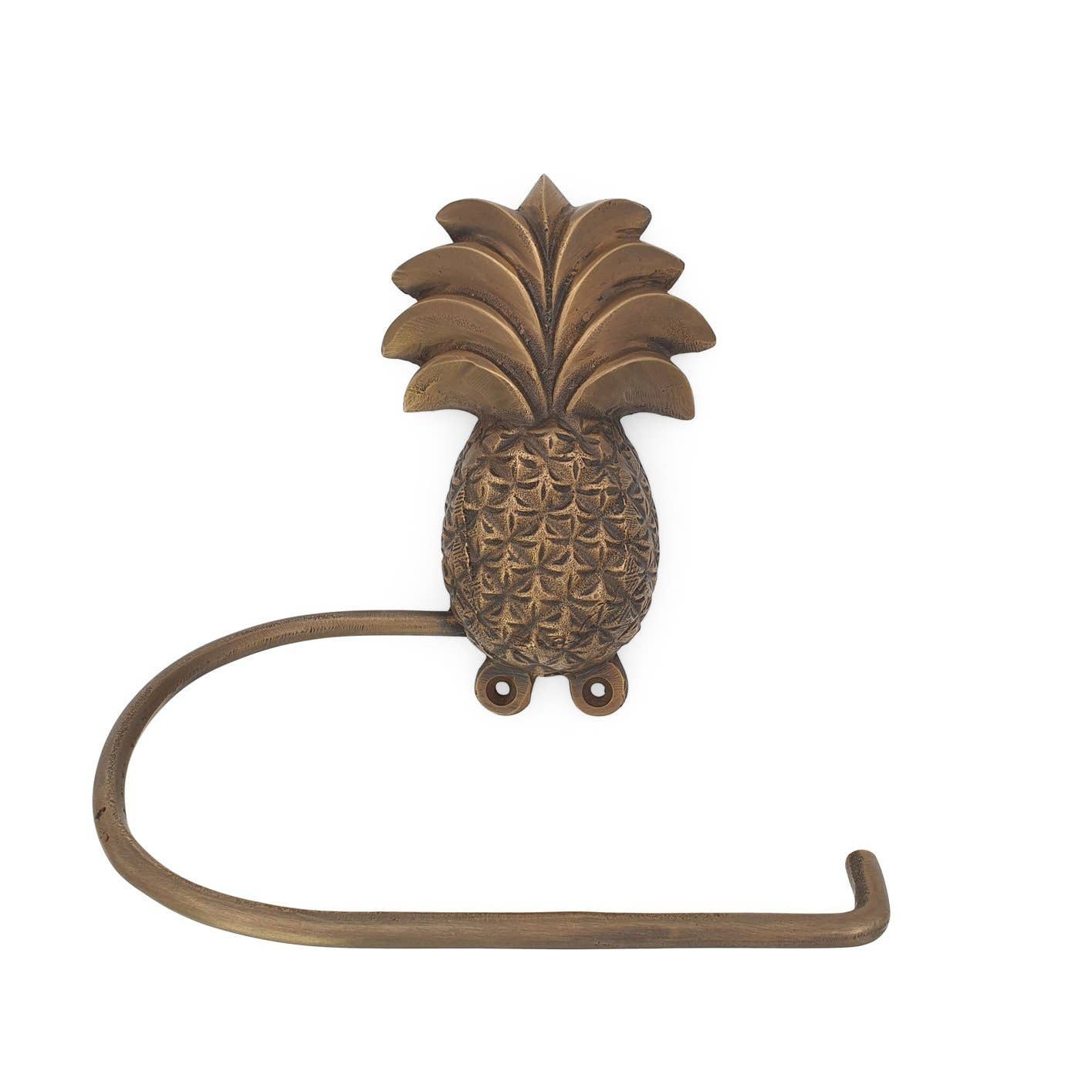 FERN - Wholesale Toilet Paper Holder - Brass Tissue Holder Pineapple1