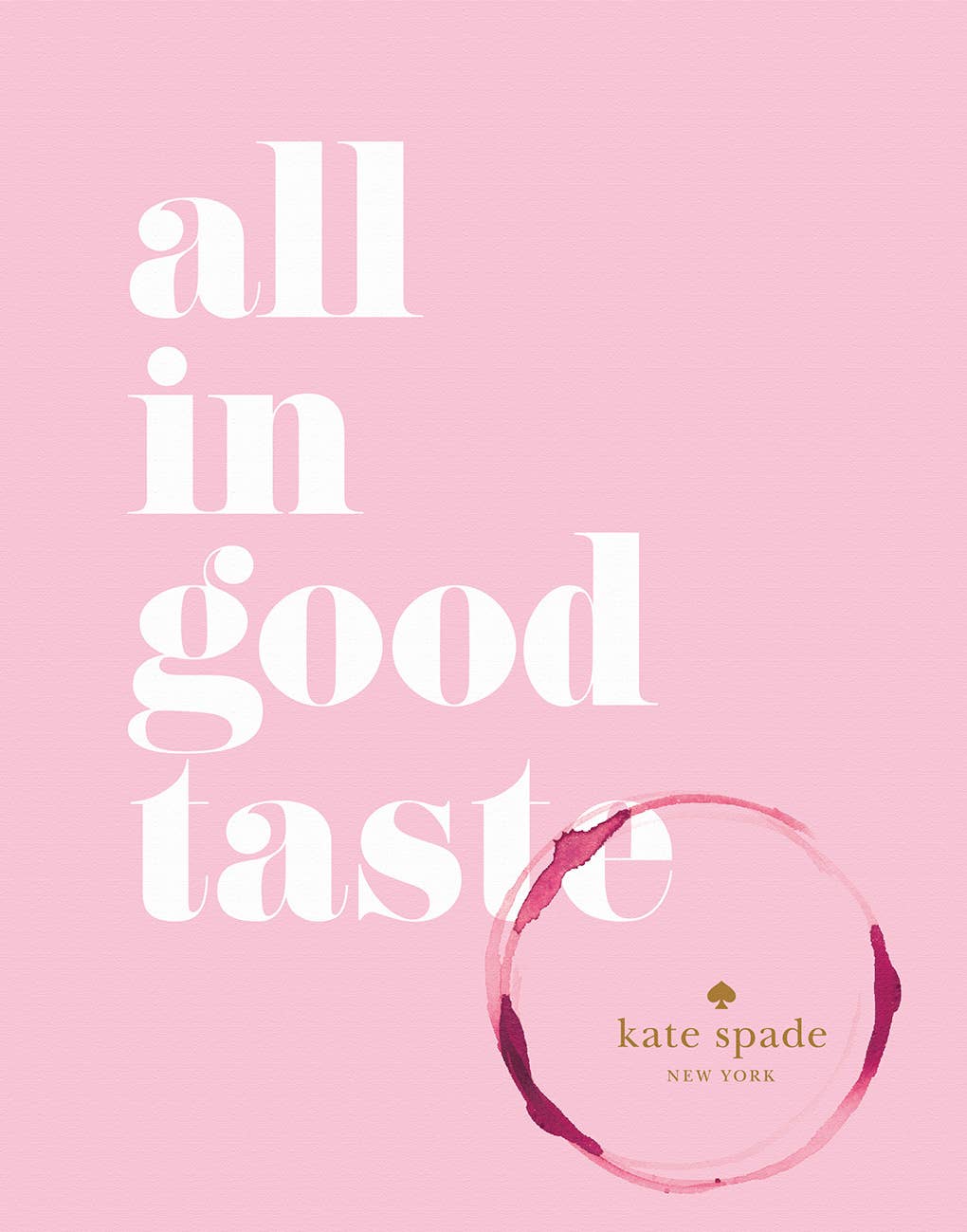 Abrams - Wholesale Cookbooks & Food - kate spade new york: all in good taste0