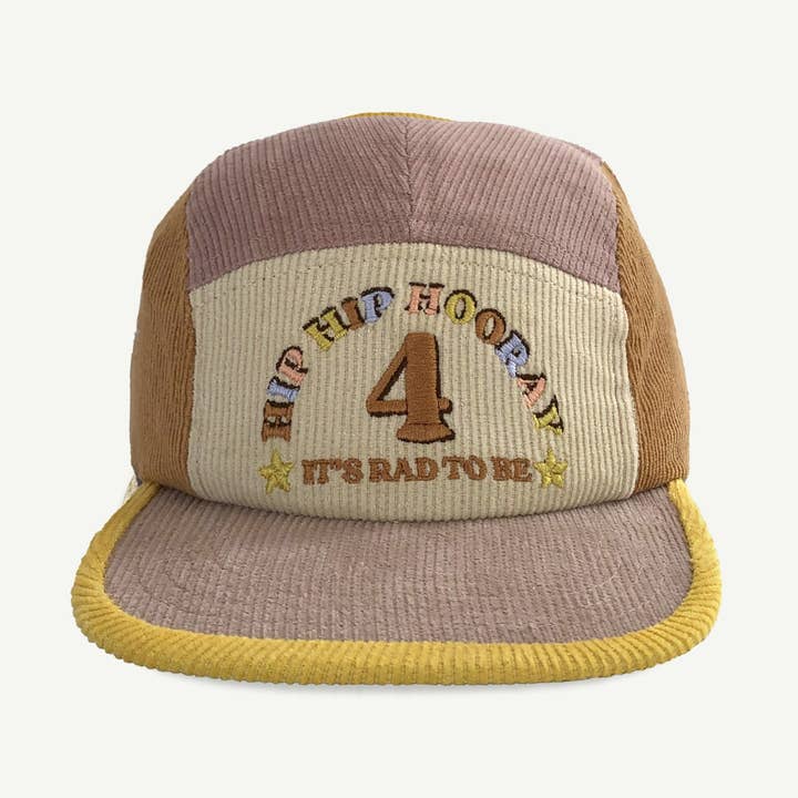 4th Birthday Cord Cap - Musk Spliced for wholesale by Banabae