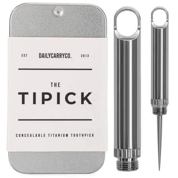 DAILYCARRYCO – wholesale Toothpick – TiPick - Titanium Nano Toothpick