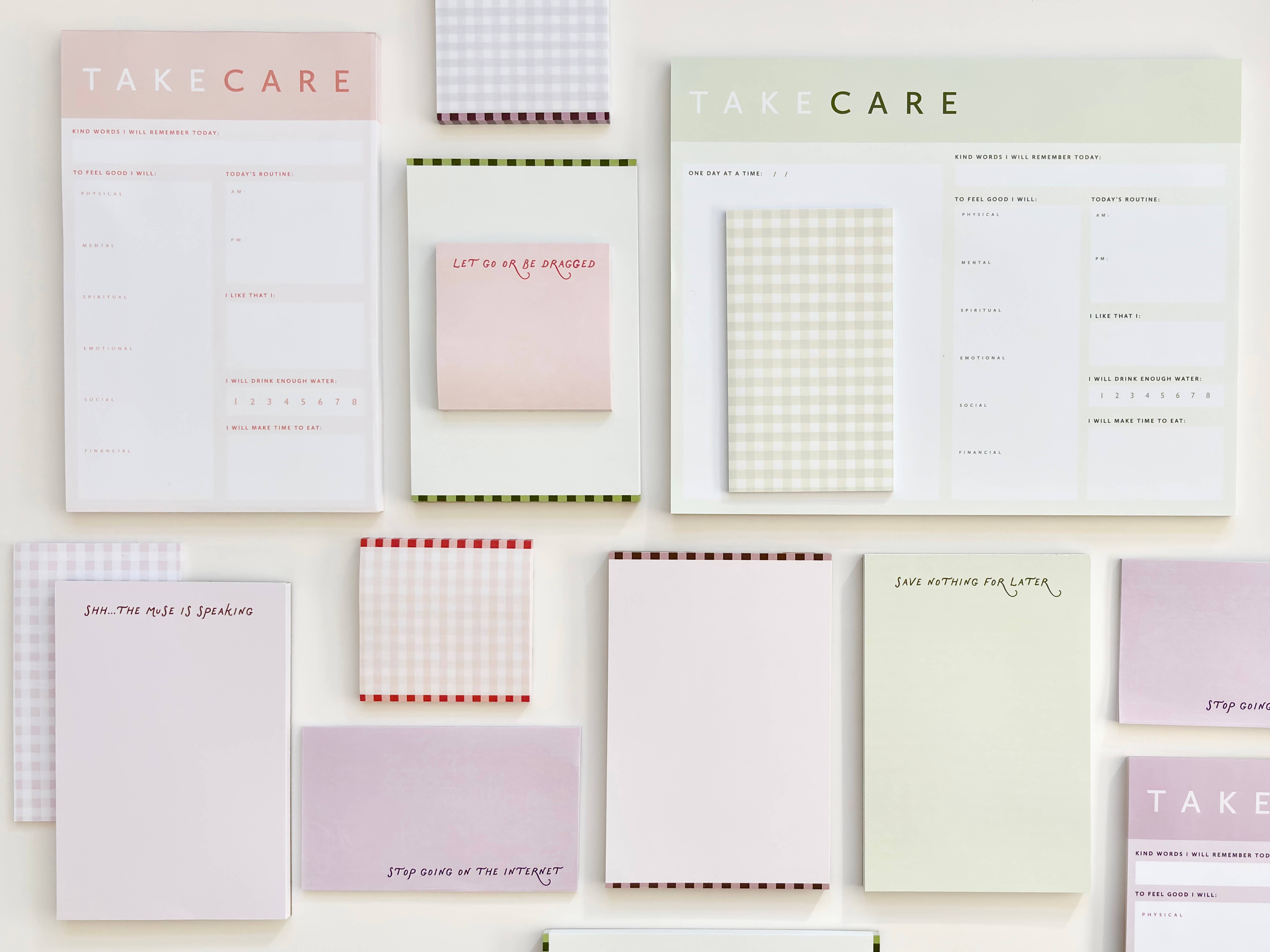 coux coux creative - Wholesale Sticky Notes - Let Go or Be Dragged Post-it Notes3