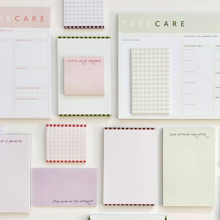 coux coux creative - Wholesale Sticky Notes - Let Go or Be Dragged Post-it Notes3