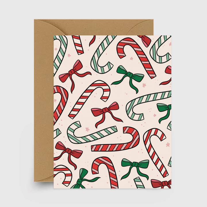 After Hours Creative - Wholesale Gewone wenskaart - Canes + Bogen Kaart0