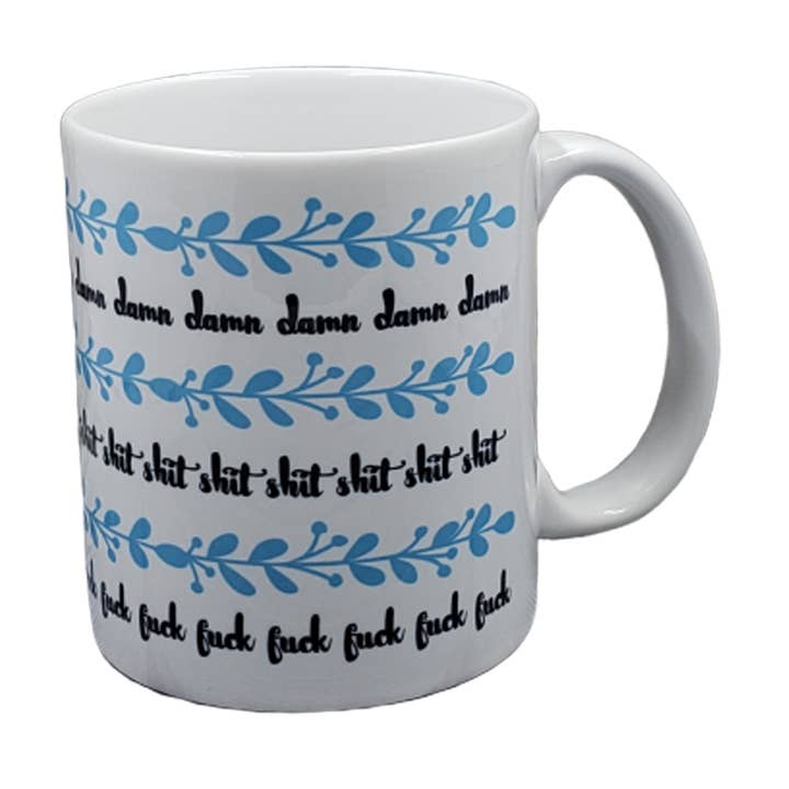 A Whole Lot of Swears Coffee Mug for wholesale by ChicalooKate
