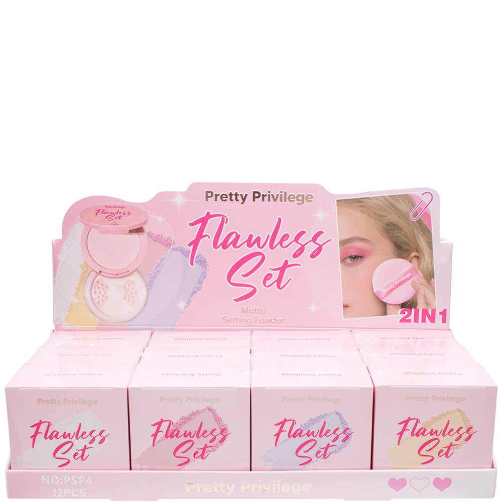 12ST "Flawless Set" Mattande Fixeringspuder PSP-4 för wholesale på Faire0