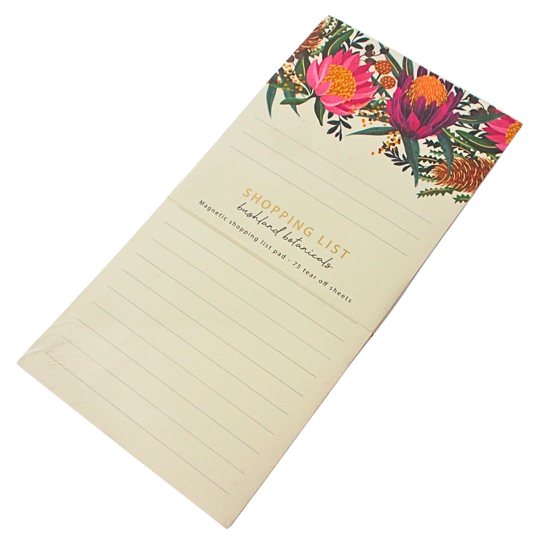 Diesel & Dutch - Vente Assortiments de papeterie/cartes - Liste de courses botanique Bushland - Designs assortis4