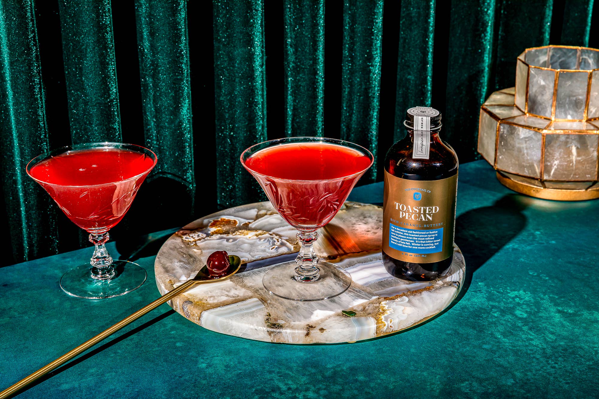 Yes Cocktail Co - Vente Mélange/sirop pour cocktails - Sirop de pacanes grillées6