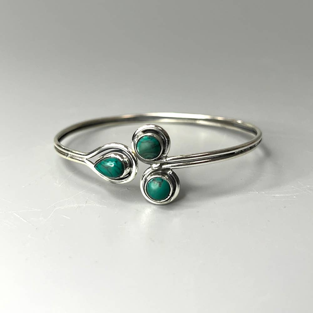 VIE - Wholesale Cuff Bracelet - Silver Plated Adjustable Cuff Bangle64