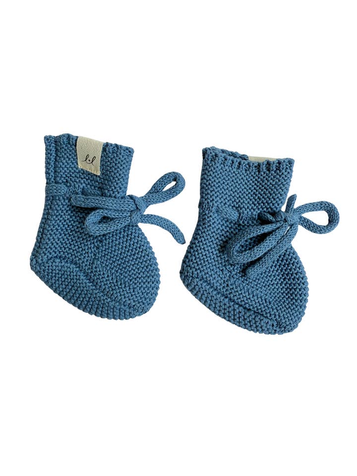 Sock Booties - Denim Blue for wholesale on Faire1