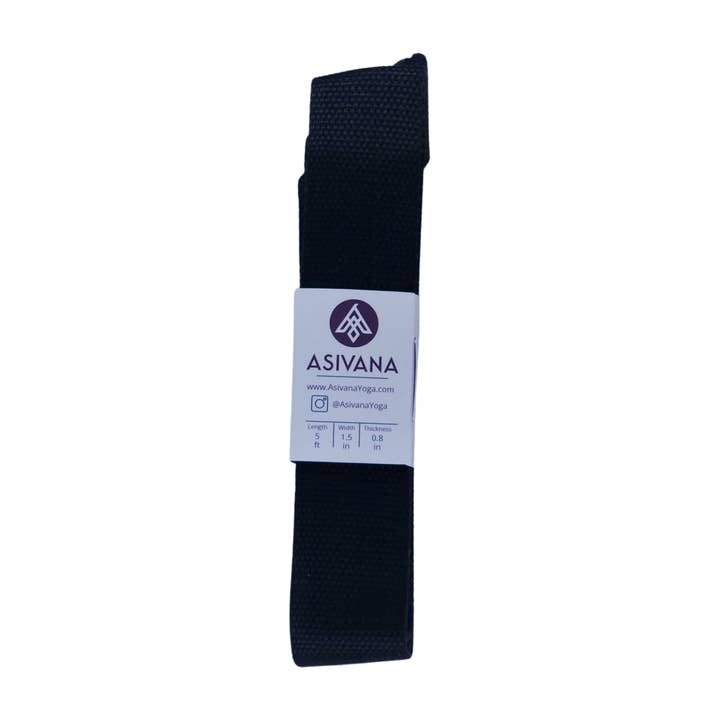 Asivana Yoga Company - Wholesale Yoga Strap/Band - The 'Simple' Loop Yoga Mat Carrier - Recycled Polyester6