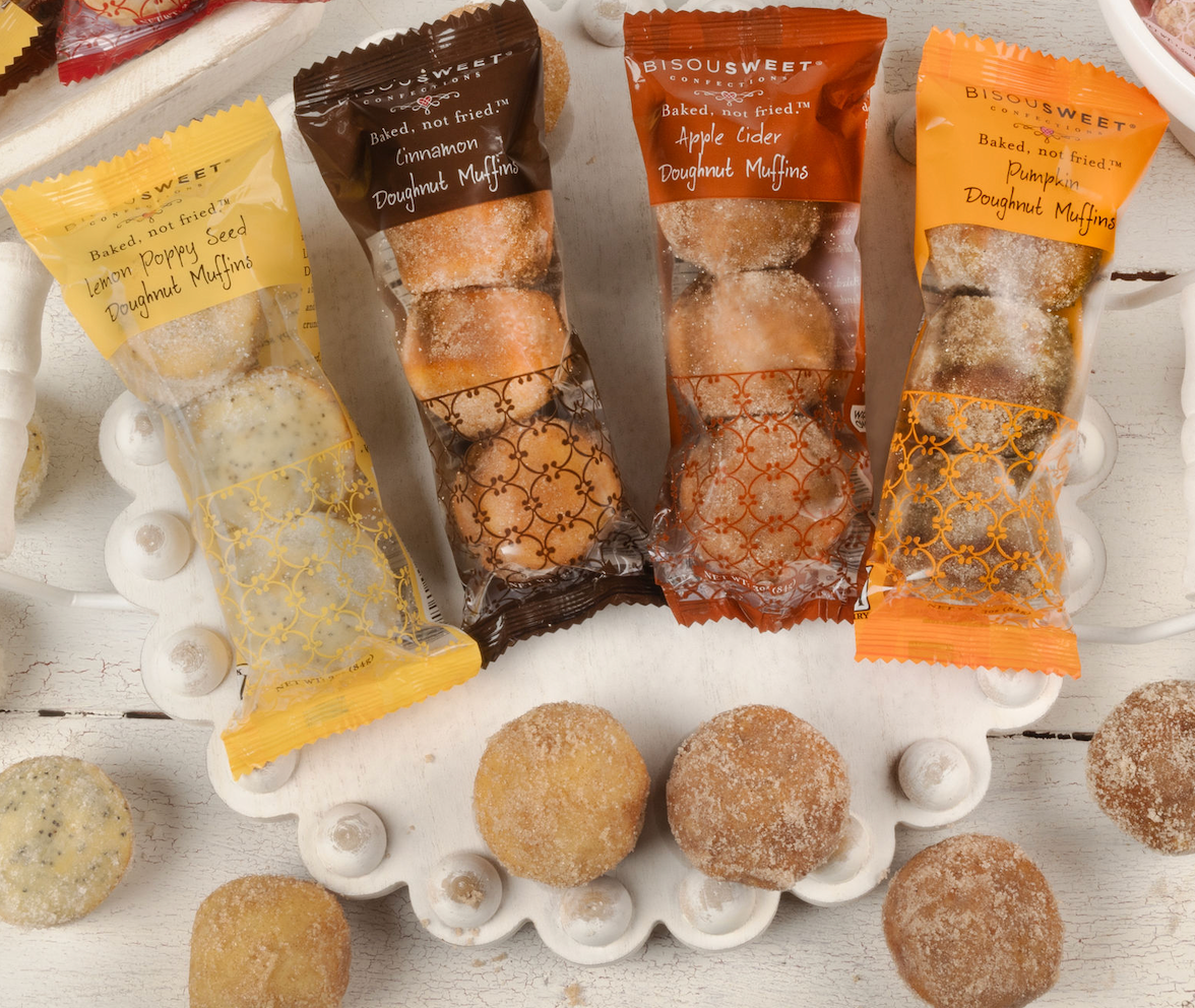 Bisousweet - Wholesale Muffin Mix - Grab n Go Cinnamon Doughnut Muffin 3pk2