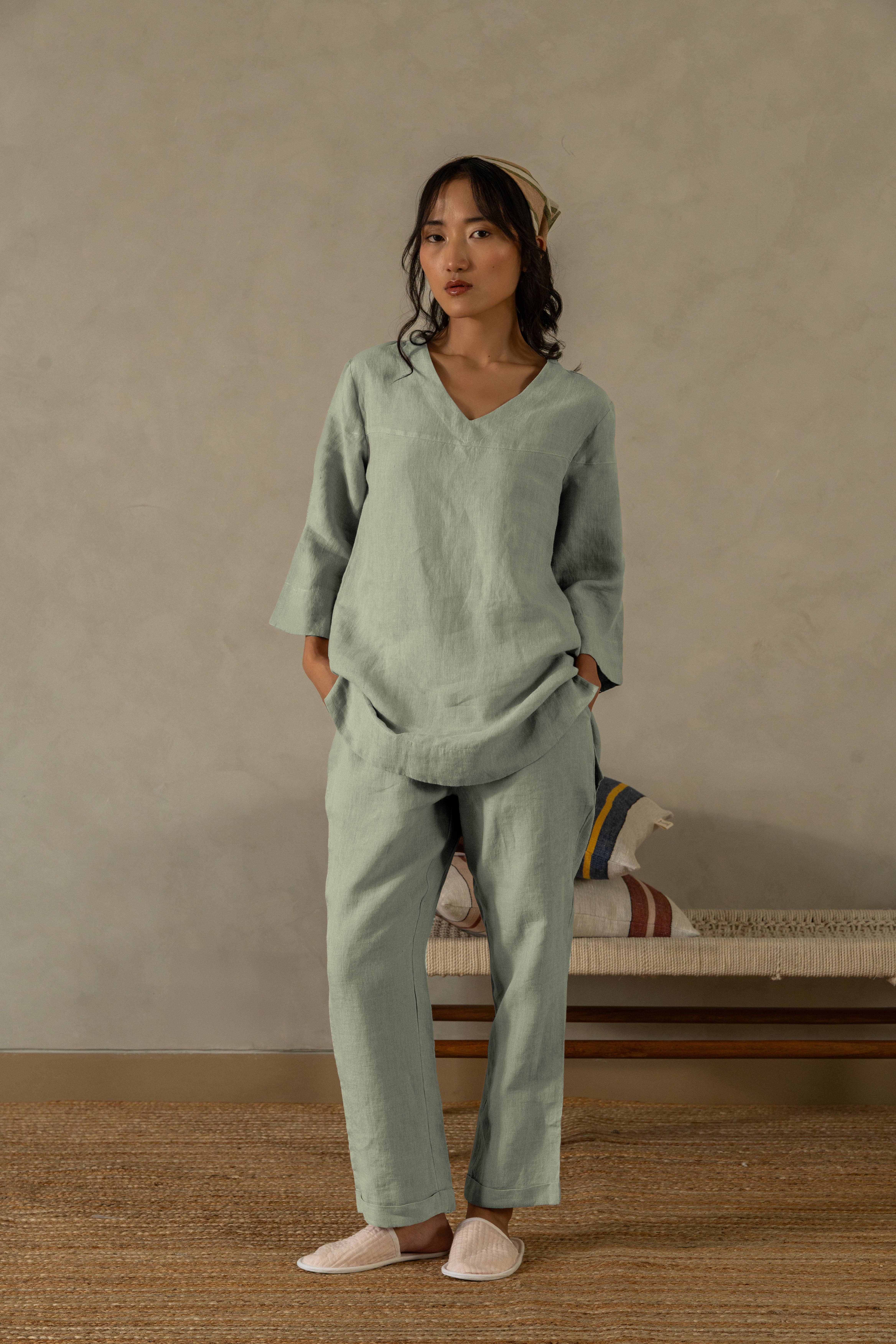 Live Linen - Wholesale Top & Pant Set (NOT Loungewear) - Women's - Linen Alexis Co-ord Set4