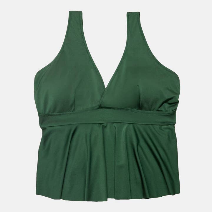 Rock Club - Wholesale Swim Top - Women's - Plus Size Tankini Swimwear Top1