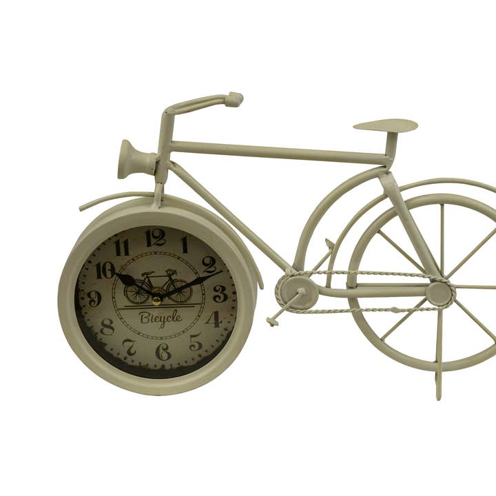 Vintage Bicycle Tabletop Clock for wholesale by Boxman