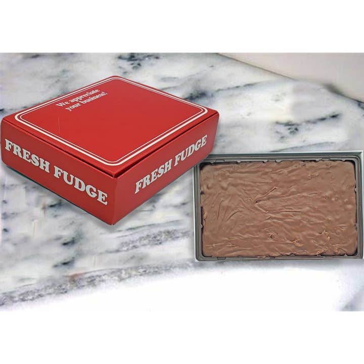 Arndt's Fudgery LLC - Wholesale Fudge - Business Card Chocolate Fudge Filled Boxes