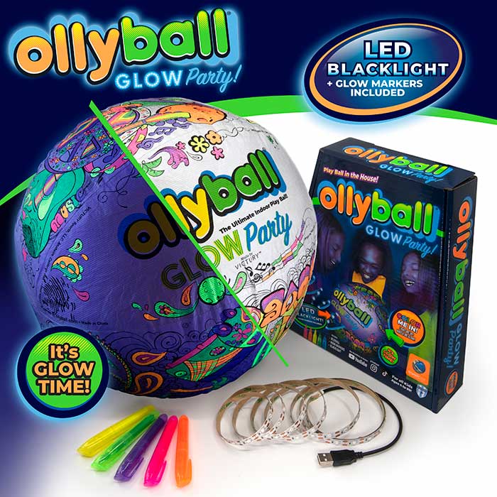 Ollyball Toy of the Year - Wholesale Sports Ball - Ollyball Glow Party!4