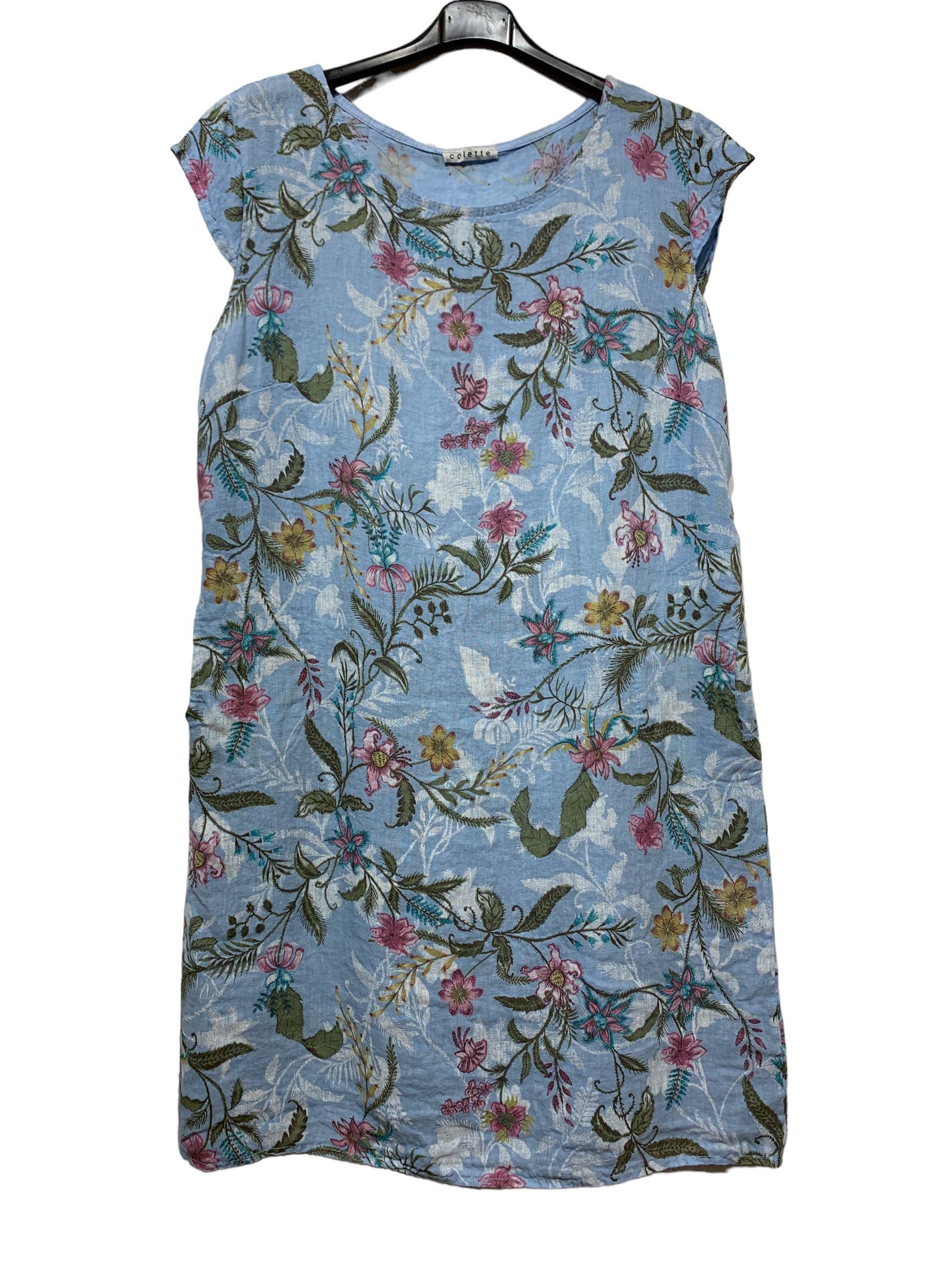 LINEN & COTTON HOUSE - Wholesale Dress - Women's - 53189 FLOWER DRESS15