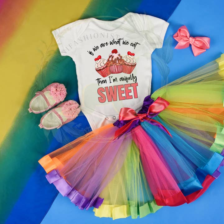 Awfully sweet, Baby Onesies® for wholesale by Jjsminifashionistas