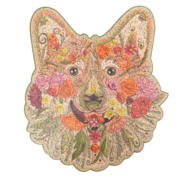 WOODEN QUEST, set puzzle in legno, motivo: CORGI per la vendita all'ingrosso da parte di Wooden Quest