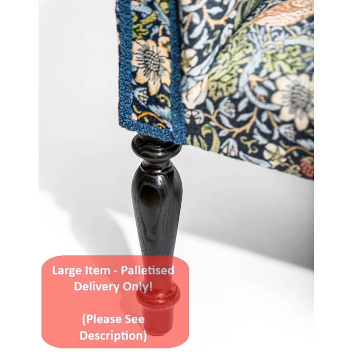 McGowan & Rutherford Ltd - Wholesale Sofa - William Morris Strawberry Thief Handmade Sofa UK1