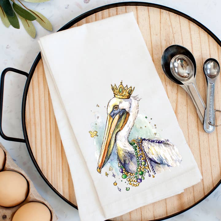 Regal Pelican Kitchen Towel for wholesale by Pelican Provision Co.