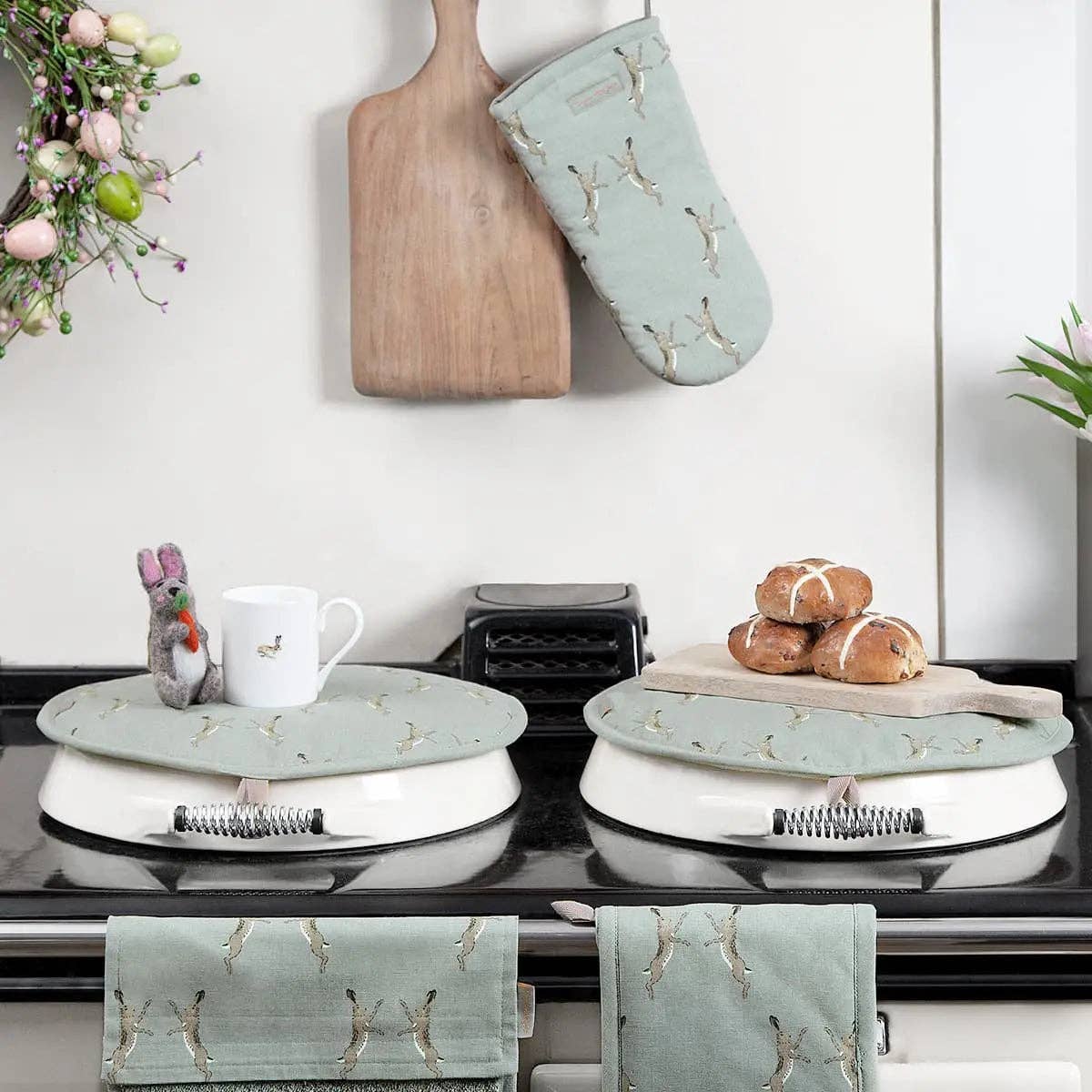 Sophie Allport - Wholesale Ornament - Hare Felt Decoration2