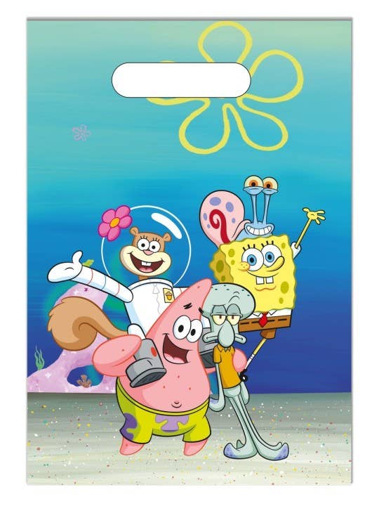 Dream Party - Wholesale Favor Bags - 6 SpongeBob Bags0