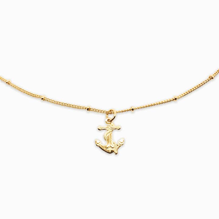 Catena in oro ANCHOR placcato in oro, oro fine 18 carati | Gold & Mary per la vendita all'ingrosso da parte di ZOA Lifestyle | Home of Bracelets