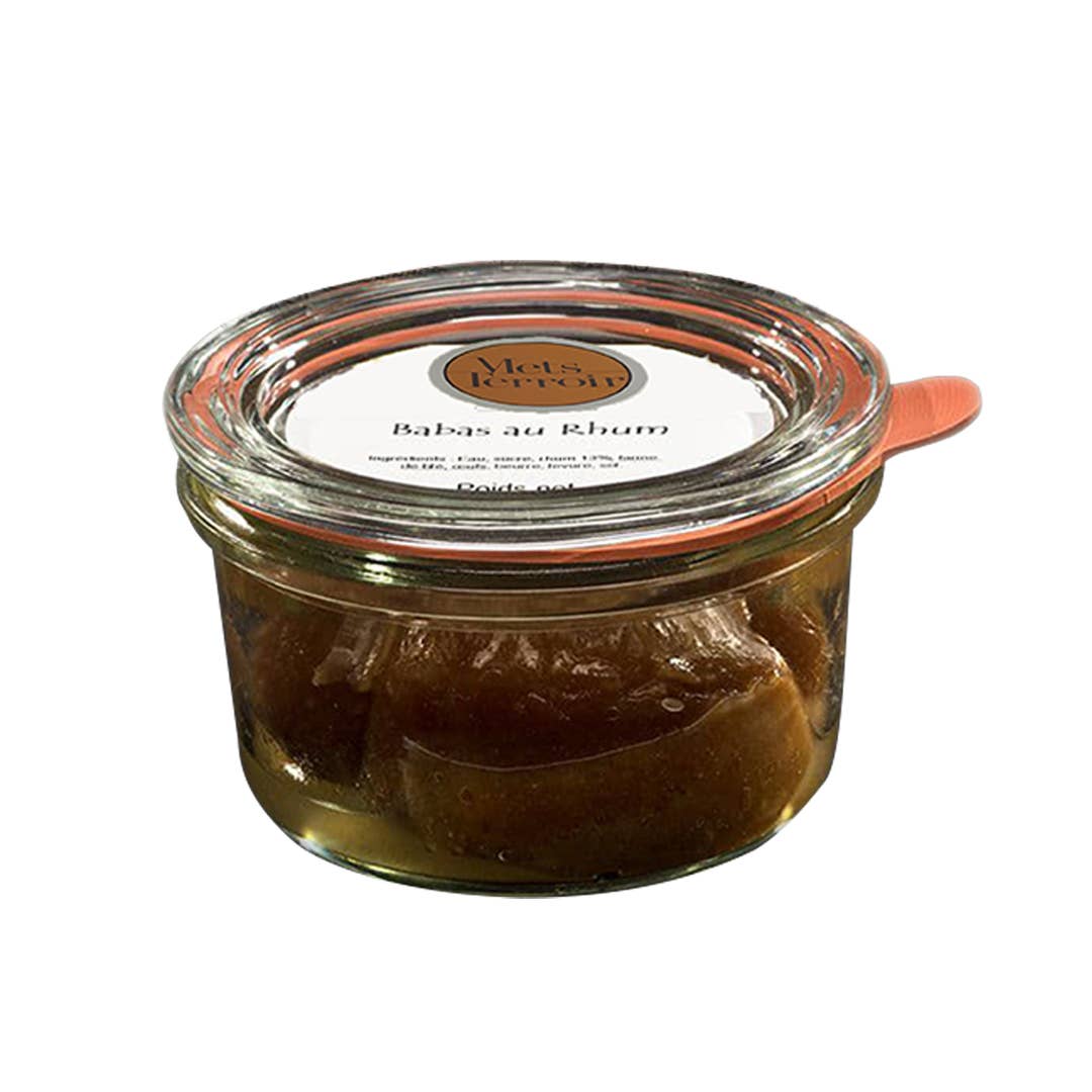 MetsTerroir - Wholesale Preserves - Rum Baba: French Delight in a Jar1