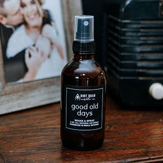 Good Old Days Air + Room Spray for wholesale by Dirt Road Candle Co