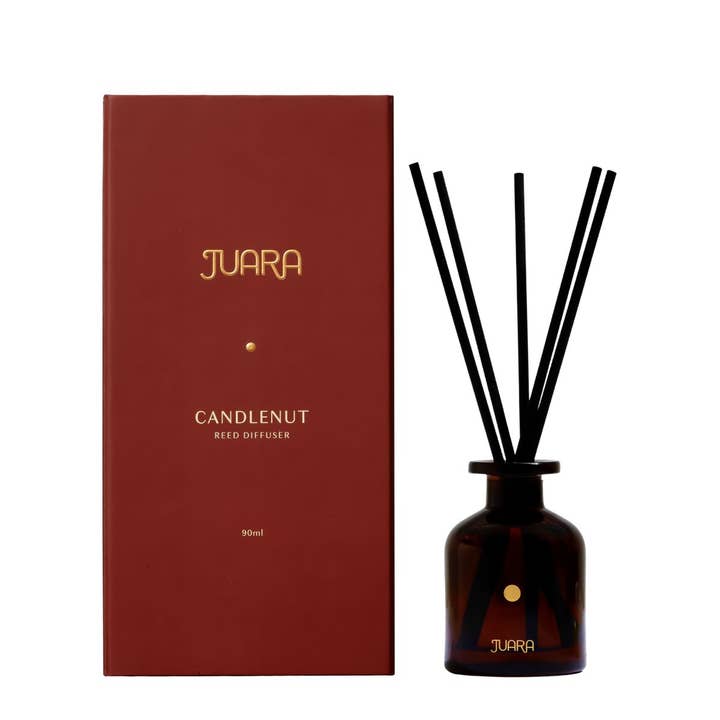 Candlenut Reed Diffuser, 90ml for wholesale by JUARA Skincare