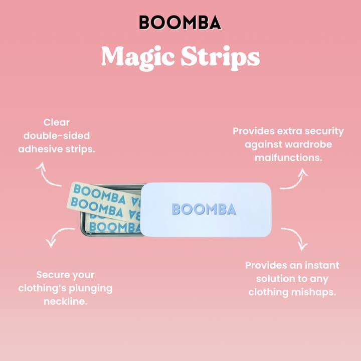 BOOMBA - Wholesale Fashion/Breast Tape - Women's - BOOMBA Magic Strips