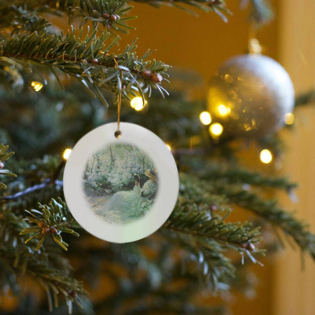 3dRose – wholesale Ornament – 3dRose, Delicious Solitude by Frank Bramley Impressionist , Ornament6