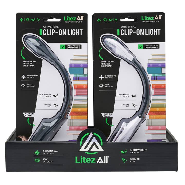 LitezAll - Wholesale Booklight - LitezAll Universal LED Clip On Light42