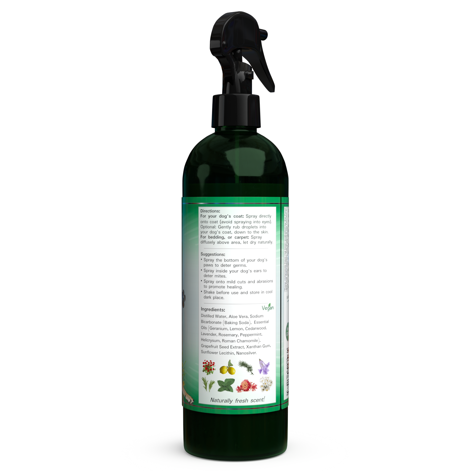 Silver Botanicals - Wholesale Pet Spray - Dog - Silver Shield Dog & Bedding Spray2