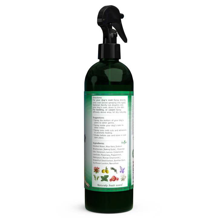 Silver Botanicals - Wholesale Pet Spray - Dog - Silver Shield Dog & Bedding Spray2