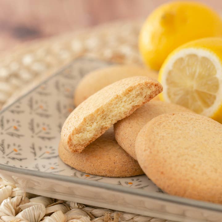 Lou Goustetto - Vendita all'ingrosso Biscotti - Biscotto sfuso biologico 3kg - Lemon Shortbread Pure Butter France2