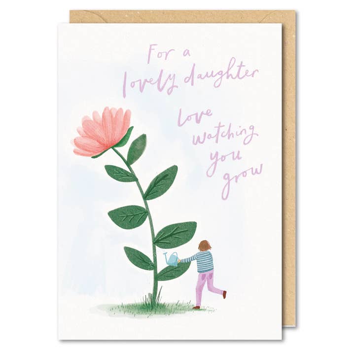 Cartão de aniversário da filha por atacado de Meraki Greeting Cards