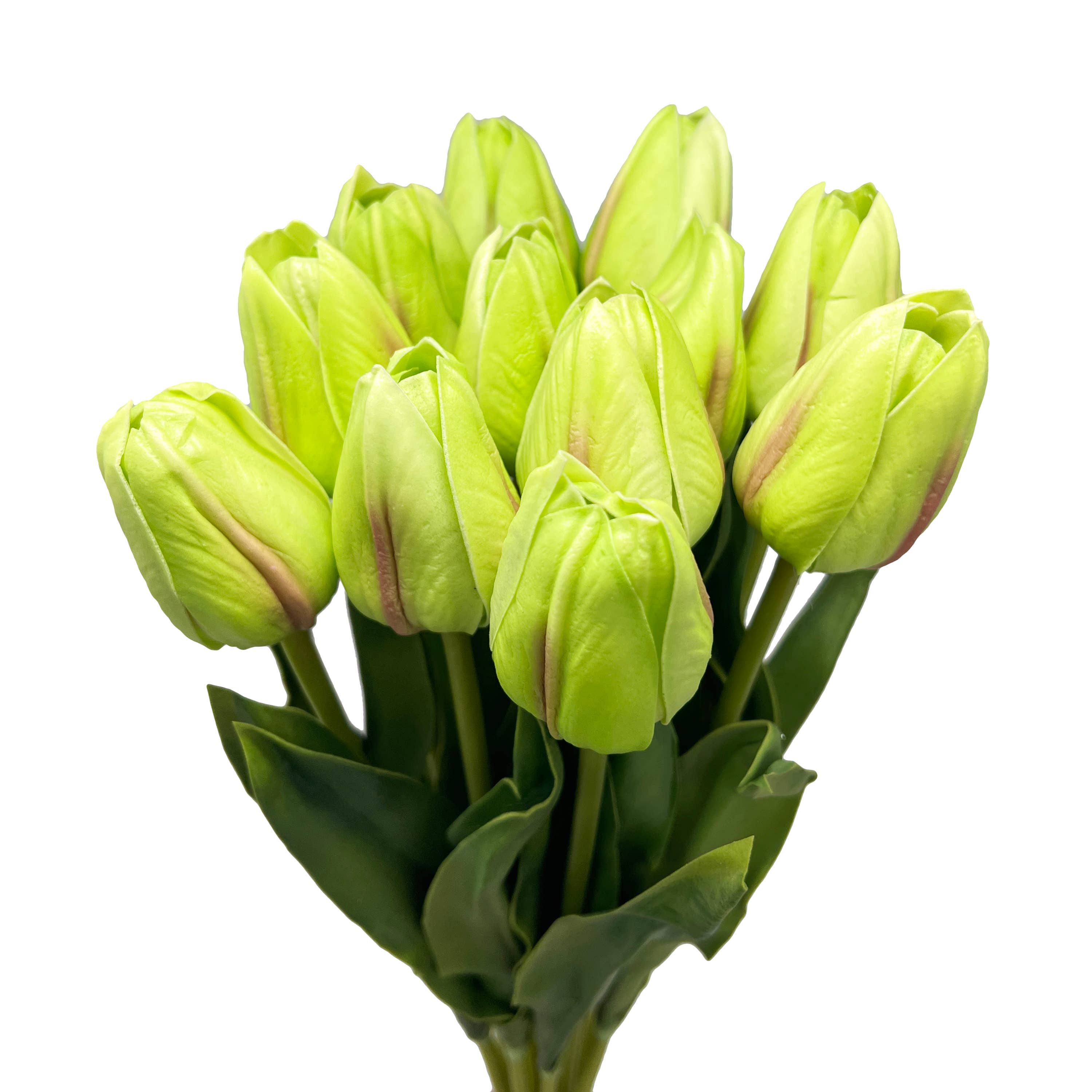 Sun Decorer - Wholesale Artificial Flowers - Artificial Real Touch Tulip Stem 18 inch Tall (Set of 10)0