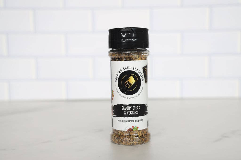 Souders Soul Seasoning - Wholesale Dried Spice Mix - Savory Steak & Veggies Seasoning