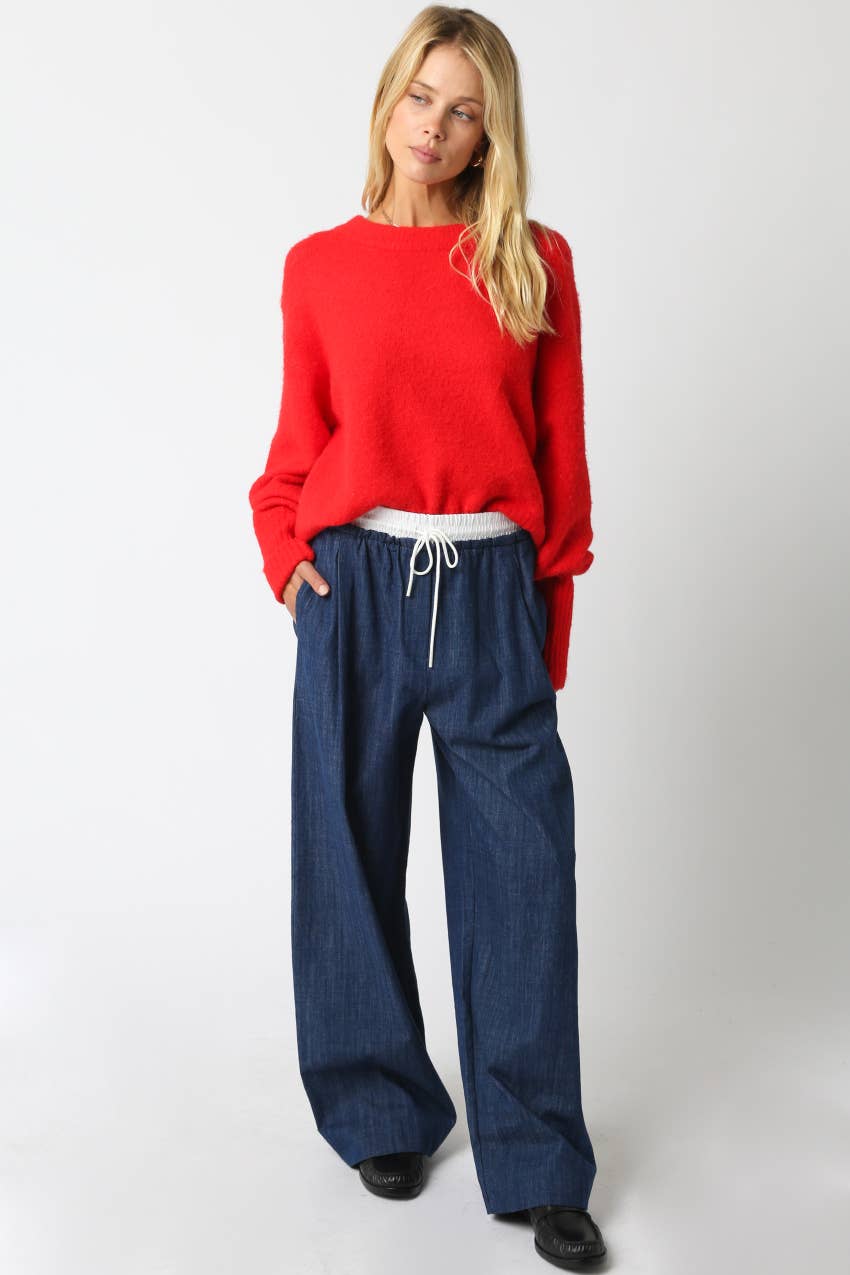 Olivaceous - Wholesale Pullover-trui - Dames - Julien Trui48