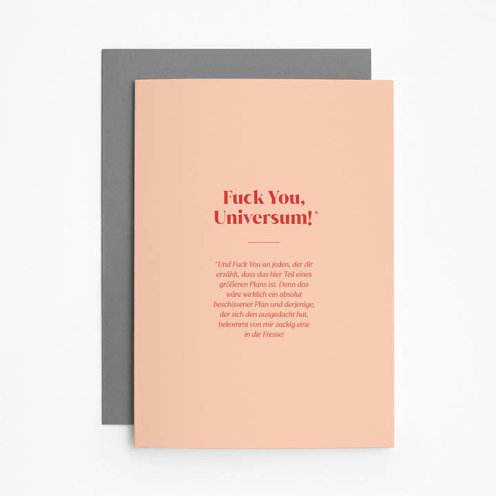 mapa «FU Universum» para venta al por mayor de heartfelt paper & co